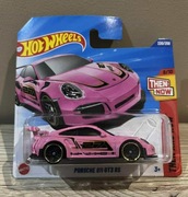 Hot Wheels Porsche 911 GT3 RS Różowe 