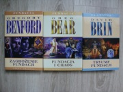 Fundacja i chaos Greg Bear Tryumf Fundacji David Brin Benford Zagrożenie