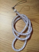 Kryształowy smycz do telefony