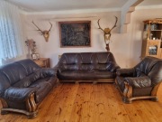 Zestaw mebli skorzanych