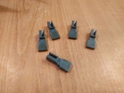 UNITRA Diora amplituner Aida klawisz nasadka przycisk szary