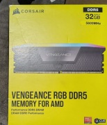 Pamięć RAM Corsair DDR5 32 GB (2 x 16GB) 5600 MHz CL40 Vengeance RGB