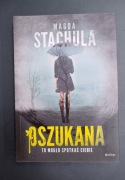 KSIĄŻKA OSZUKANA MAGDA STACHULA thriller kryminał