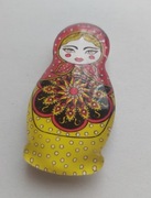 Magnes na lodówkę Pamiątka z Białorusi. Brześć. Matrioszka 3D.
