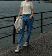 Koszulka polo Zara rozmiar M założona raz