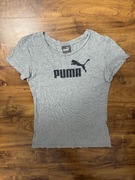 Bawełniana szara koszulka tshirt Puma rozmiar 36 S