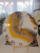 Zegar z żywicy epoksydowej 50cm