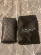 KAZAR mała torba męska z paskiem na ramię i zapięciem do szlufki spodni