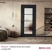 Drzwi wewnętrzne loftowe (Erkado)