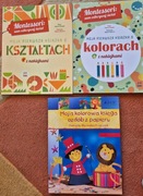 Moja księga ozdób z papieru. Montessori z naklejkami kształty i kolor