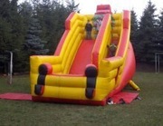 Dmuchaniec, zjeżdżalnia, zamki dmuchane