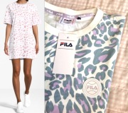 FILA Tee Dress | sukienka letnia | panterka | nowa | 158-164 cm (13-14 lat)