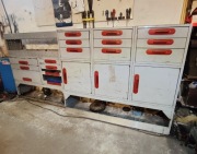 Regały szafki półki do busa zabudowa serwisowa warsztatowa bott vario 