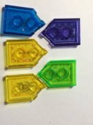 LEGO zestaw tarcz z Nexo Knight