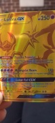 Lunala Gold Pokemon karta 