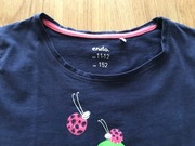 Granatowa bluzeczka z biedronkami - roz.152