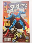 SUPERMAN in ACTION COMICS # 711 [24/95] Death of Clark Kent MICHELINE GUICE