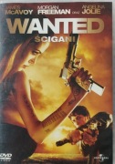 WANTED. ŚCIGANI. JAMES McAVOY. MORGAN FREEMAN. DVD   