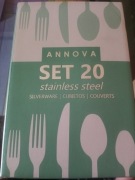Zestaw Sztućców Annova 20 Elementów Dla 4 Osób