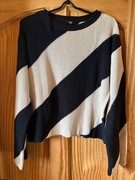 C&A  sweter /S/M/ pasy biel czerń