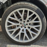 Cztery felgi 5x110 r22 do naprawy Alfa Romeo Stelvio