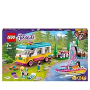 LEGO Friends 41681 Leśny mikrobus kempingowy i żaglówka