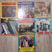 Płyty winylowe zestaw kapeli ludowych podwórkowych