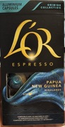 L’or Espresso Papua New Guinea kapsułki kawy nowe 10 szt