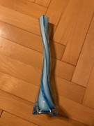 Wazon wysoki szkło artystyczne vintage