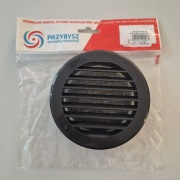 OSŁONA WENTYLACYJNA Z SIATKĄ ŚREDNICA 100 mm GRAFIT PRZYBYSZ