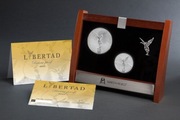 Libertad 5 oz i 2 oz Reverse Proof set 2022