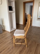 Krzesła / Fotele z prawdziwego ratanu 4 sztuki