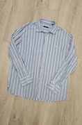 Koszula meska burberry XL roz 44 meska w paski niebieska 