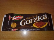 Goplana czekolada gorzka klasyczna 2004 puste opakowanie