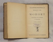 Mohort - Rapsod Rycerski z Podania     autor  Wincenty Pol 