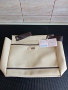 Torebka ze skóry ekologicznej do wózka dziecięcego 