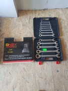 Zestaw Kluczy Płasko-Oczkowych z Grzechotką 13 el.