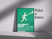 Plakat Dawid Podsiadło lata dwudzieste z kawałkiem w ramce 42x30