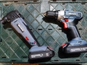 GRAPHITE Wkrętarka + Urządzenie Wielofunkcyjne 2 baterie + ładowarka NOWE