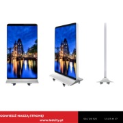 Wynajem Ledstand ekran reklamowy LED indoor oraz outdoor