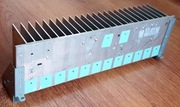 Radiator aluminiowy amplituner wzmacniacz YAMAHA DIY 315x105x71 podkładki