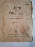 Mapa stara Azji i Oceanii - z 1942r