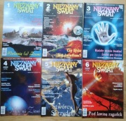 Nieznany Świat Czasopismo rocznik 2005 numery od 1 do 9 ( 9 sztuk)