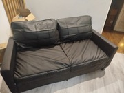 Sofa dwuosobowa z eko skóry 