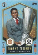 TOPPS MATCH ATTAX 2024/2025 TROPHY TRIUMPH MARCUS RASHFORD UNITED 436