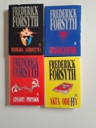 3  książki Forsaytha :  Negocjator, Akta Odessy, Diabelska alternatywa