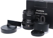 Fujinon XF 50mm f/2 R WR czarny + Haoge LH-X50N