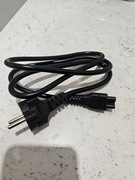 Kabel zasilający "ósemka"IEc C7 do radia, TV,konsoli,laptopa