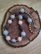 Korale filcowane - Handmade 