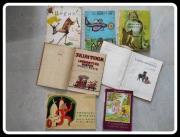 Stare książki książeczki dla dzieci, wierszyki, bajki, PRL